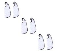 Didiseaon 3 Ensembles Tablier De Lavage De Cheveux Réglable Outil De Beauté pour Soins Capillaires Blanc Confortable Et Pratique pour Salon Et Usage Domestique 2 Pièces * 3