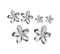 Didiseaon 3 paires Boucles Oreilles Fleurs de Élégantes Boucles Oreilles Forme de Fleurs pour Femmes Design Adorable et Parfaites pour Style