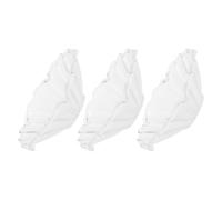 Didiseaon 3 Pièces Anneau de Bougie pour Bougies Coniques en Verre Rond | Protège-gouttes Transparent, Récupérateur de Cire Réutilisable, pour Cérémonie et Dîner Romantique