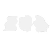Didiseaon 3 Pièces Étang Miroir Village de Noël 1: 12 Incurvé | Réflexion Réaliste sans Éblouissement, Surface Mate Haute Transparence, Intégration pour Décor Hiver