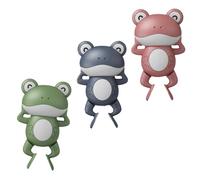 Didiseaon 3 pièces Jouets de Bain Grenouilles Mécaniques pour Garçon Fille Légers et Solides Jouets Flottants pour Piscine Adaptés Aux Garçons et Filles Dès Ans