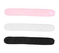 Didiseaon 3 Pièces maquillage bandeau bandeaux pour femmes de serviette de spa enveloppe de serviette pour cheveux groupe hair band hair charms spa de pour femme