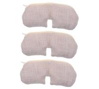 Didiseaon 3 Pièces Masque Pour Les Yeux À Compresse Chaude Au Sel Rose Masque Pour Les Yeux Au Sel Masque De Soulagement Des Yeux Coussin Pour Les Yeux Au Sel Masque Pour Les Yeux