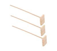 Didiseaon 3 Pièces Mini Bamboo Painting Rakes for Zen Garden Drawing Bamboo Tools for Meditation Sandbox Micro Landscape Decor and Home Office Tabletop
