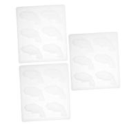 Didiseaon 3 pièces Moule à Gâteau Riz Alimentaire Moule Barquette Créatif pour Gâteau de Riz Chocolat Gelée Flexible et Facile à Nettoyer Cuisine Maison et Pâtisserie Professionnelle