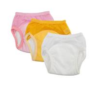 Didiseaon 3 pièces Pantalon Apprentissage Garçon Fille Coton Respirant Culotte Entraînement Anti-fuite Ajustable pour Garçon et Fille Sous-vêtements Lavables pour Propreté Adaptable