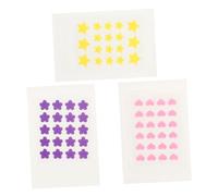 Didiseaon 3 Pièces Patch de protection contre l'acné bouton stickers Patchs anti-boutons hydrocolloïdes patchs hydrocolloïdes patchs à boutons pour le visage patchs zit Hydrogel