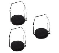 Didiseaon 3 Pièces Patch Pour Les Yeux Strabisme Patch Pour Les Yeux Bandage Patchs Pour Les Yeux Enfants Patch Pour Les Yeux Plat Costumes De Cosplay Cache-Œil Pour Oeil Paresseux Oeil