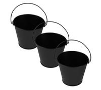 Didiseaon 3 pièces Seau à Graisse pour Barbecue Robuste Compact et Portable Récupérateur Huile pour Cuisson Extérieure Accessoire Polyvalent pour Cuisson Au Feu Lot