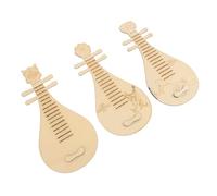 Didiseaon 3 pièces Set de Instruments de Musique Style Chinois pour Garçon Fille Éducatif DIY Luth Accessoire de Performance Artistique Sûr et Conception Unique