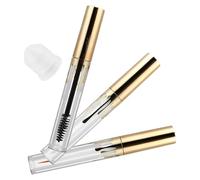 Didiseaon 3 pièces Tube de Mascara Vide Transparent pour Gloss à Lèvres Eyeliner Contenants Réutilisables Léger Antifuite pour Voyage et Usage Quotidien