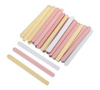 Didiseaon 30 Bâtonnets de Glace Soi-Même en Acrylique 30 Pièces Multicolores Accessoires Créatifs pour Fabrication de Crème Glacée Adaptés à Usage Domestique Pâtisserie et Crèche