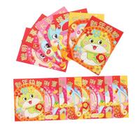 Didiseaon 30 pièces Enveloppes Rouges Traditionnelles pour An Chinois de Poche à Festival de Printemps Styles Variés pour des Bénédictions Joies