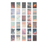 Didiseaon 30 pièces Scrapbook Decorative Paper Set Aesthetic Background Sheets For DIY Craft Vintage Style Wall Decoration Cards For And Bedroom