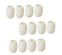 Didiseaon 30pièces Boule Nettoyante Visage Cocon Blanc Boule Nettoyante Visage à Soie Beauté Cocon Blanc Nettoyant