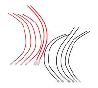 Didiseaon 30pièces Kit de Cosses Femelles à Sertir avec Manchon Isolant Connecteurs Électriques Cuivre Étamé pour Câblage Automobile et Projets Électriques Assortiment Polyvalent Robuste