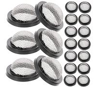 Didiseaon 30pièces Lave-Tuyau Filtre De Tuyau Rondelles Filtre à Eau Kit De Réparation De Robinet Eau Kit De Réparation De Machine à Laver De Tuyau avec Crépine Lave-Tuyau Arrosage