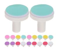 Didiseaon 36 têtes de rechange pour lime à ongles bébé, recharges pour | Kit de rechange pour lime à ongles électrique pour bébé, avec patins compacts et fonctionnement fluide.