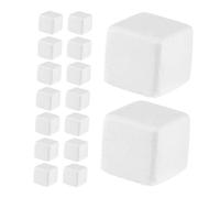 Didiseaon 36pièces Bloc De Sel pour Tortues Aquatiques Et Reptiles Cube Soluble Eau pour Escargots Et Geckos Pierre Naturelle Alimentation