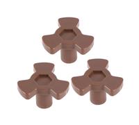 Didiseaon 3pièces Plateau Tournant Micro-ondes Coupleur Pièces de Rechange pour Plateau de Couplage Accessoires pour Micro-ondes