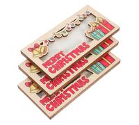Didiseaon 3pièces Porte-bonbons De Noël Cadeau De Fête Porte-cartes Distributeur De Billets De Noël Idées De Espèces