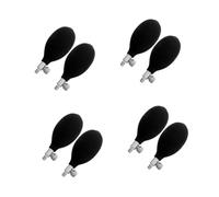 Didiseaon 4 Ensembles Ballon Gonflable Pour Tensiomètre Boule De Mètre De Pression Balle Pompe À Air À Bille Ampoule De Gonflage De La Pompe Bulbe De Tensiomètre Pvc Black 2 Pièces * 4