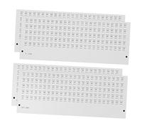 Didiseaon 4 Feuilles Étiquettes Numérotées Autocollantes Stickers Petits pour Organiser Vernis à Ongles et Boîtes de Rangement Étiquettes Adhésives Pratiques pour et Identification des