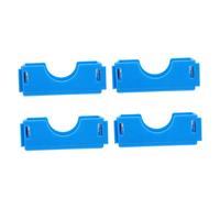 Didiseaon 4 pièces Boîte de Piles Plastique avec Bornier Boîtier Batterie pour Expériences Électricité Physique Montage Série et Parallèle Matériel Pédagogique Scolaire Couleur