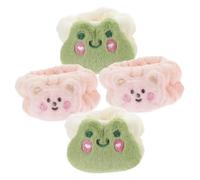 Didiseaon 4 Pièces Bracelet De Lavage Bracelets De Poignet Bracelet De Lavage Du Visage Bracelet Portable Femmes Bracelet De Lavage Pour Spa Bracelet De Soins De La Peau Bracelet Pour Bande