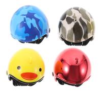 Didiseaon 4 pièces Casque de Protection pour Poules Plastique Sûr et Confortable Lot pour Éviter les Blessures et Favoriser le Bien-être des Volailles