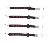 Didiseaon 4 pièces Ceinture Statique Voiture Réglable Bande de Mise Terre Anti-statique pour Véhicule Sangle de Décharge Statique Adaptable pour Élimination Rapide et Sécurité Renforcée