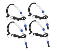 Didiseaon 4 Pièces Compteur de Bracelet Perles Portable Aux Intempéries Accessoire Scoreur pour Femmes Golfeuses Outil Rapide pour Suivre Scores Au Putting