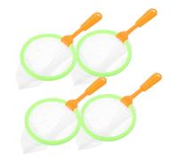 Didiseaon 4 pièces Filets Plastique pour Garçon Fille Attrape-Insectes et Ergonomique de Bain et Outil Aventure pour Fille et Garçon Filet de Ludique pour Parc et Jeux Couleur Aléatoire