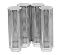 Didiseaon 4 pièces Filtre Aquarium Acier Inoxydable Garde Maille Protecteur pour Crevettes et Poissons Couverture Entrée Filtre Canister et Facile à Nettoyer avec Différents Diamètres