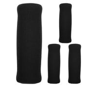 Didiseaon 4 Pièces manche de canne en mousse poignée de canne remplacement de la poignée de la canne poignées de canne poignée de béquille coussin de poignée canne à canne éponge Black
