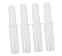 Didiseaon 4 pièces Poussoir à Viande Plastique pour Hachoir à Viande Outil Remplaçable pour Préparation de Saucisses Tamper Facile à Nettoyer