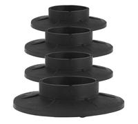Didiseaon 4 pièces Tapis Vibration pour Machine à Laver Lot de Patins Caoutchouc Antidérapants Amortisseurs Universels pour Lave Linge et Sèche Linge Compatible avec Divers Environnements