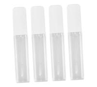 Didiseaon 4 Pièces Tube à Lèvres Plastique Avec Couvercle Contenants De Crème à Lèvres Flacon De Sous-emballage De Maquillage Tubes Pour Cosmétiques De Sous-emballage