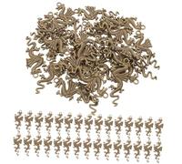 Didiseaon 40 pièces Collier Dragon Style Chinois Lot de Pendentifs Dragon Vintage pour Femmes et Hommes Accessoires Décoratifs pour Bijoux