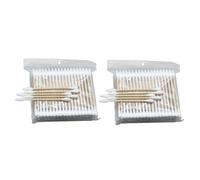 Didiseaon 400 Pièces Cotons-tiges De Maquillage Applicateur à Pointe De Coton Nettoyage Des Bâtonnets Stériles Gère Les Cotons-tiges Coton-tige Bio Cotons-tiges Pour L'oreille En Bois