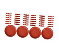 Didiseaon 40pièces Soucoupe Rond Plastique pour Plantes Assiette Drainer pour Pots De Base pour Bonsai Eau
