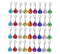 Didiseaon 45 Pièces Pet Bells Set For Cat Dog Collars Cartoon Keychain DIY Accessories With Soft Audible Alert Lightweight Decorative Pendants For Neckwear