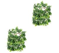 Didiseaon 4pièces Anneaux De Bougie Verdure Artificielle Lot De Décoration De Table Élégante Pour Noël Mariage Et Fêtes Cœurs Feuillus Pour Ambiance Festive
