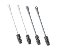 Didiseaon 4pièces Brosse de Nettoyage de Biberon avec Manche Long pour Lave-biberons et Bocaux Alimentaires Nettoyage Facile de Bouteilles et Verres Résistants Couleur Aléatoire