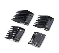 Didiseaon 4pièces Peigne De Limitation Professionnel Pour Tondeuse De Outil De Coupe De Cheveux Avec Guide De Positionnement Accessoire Pratique Pour Salon Et Soins à Domicile Couleur