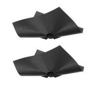 Didiseaon 4pièces Tapis De Protection Réutilisable Pour Cuisinière à Résistant Chaleur Couverture Anti-graisse Accessoire De Cuisine Facile à Installer