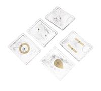 Didiseaon 5 Ensembles Démonstrateur de Champ Magnétique et Électrique, Boîte à Limaille de Fer en Plastique et Fer, Kit de Physique pour L'électrostatique, pour Démonstrations en Lycée