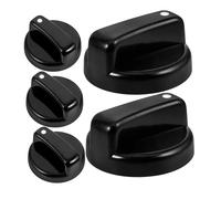 Didiseaon 5 pièces Boutons de Gaz pour Cuisinière Lot de Commandes Durables Accessoires Universels pour Plaque de Cuisson Remplacement Pratique pour Cuisine Style Simple