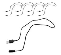 Didiseaon 5 Pièces Câble de Charge Magnétique USB Broches Câble de Charge Rapide pour Montre Connectée Compatible Montre Intelligente Connecteur Magnétique Facile à Utiliser pour Bureau et