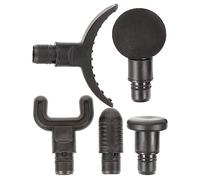 Didiseaon 5 pièces Fitness Massager Heads Set Portable Massage Attachments For Full Body Muscle Relief Lightweight And Easy To Clean Suitable For Gym Running Weightlifting